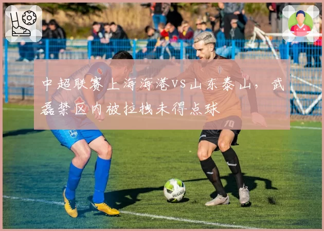 中超联赛上海海港vs山东泰山,武磊禁区内被拉拽未得点球